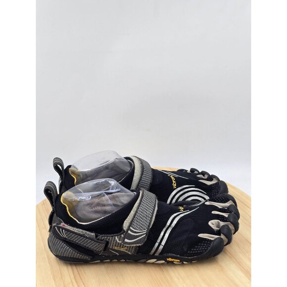 Vibram Fivefingers Mens  EVO Black Barefoot Running  Trail Shoes M3685 Size 9 - Picture 5 of 8
